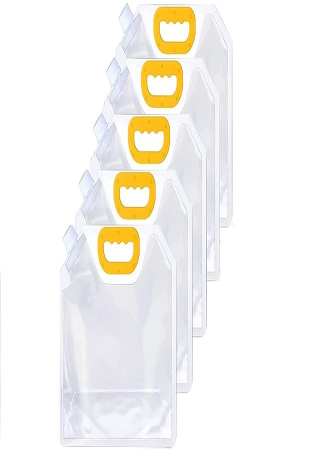 Rexulti Kitchen Storage Bag Grains Rice Moisture-Proof Sealed Bag, Resealable Pouch Transparent Bags Stand Up Pouch Bags with Portable Handle for Long Term Food Storage Container - Image 1